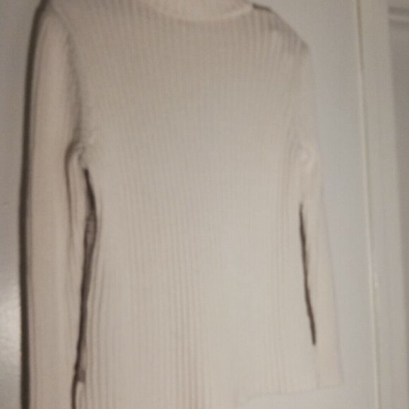 Womans PXLarge Liz Claiborne Brown Knit Cowl Neck Pullover Blouse Sweater - Picture 5 of 5